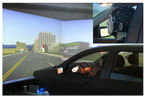 Simulated driving study of EEG and ordinary driving behavior