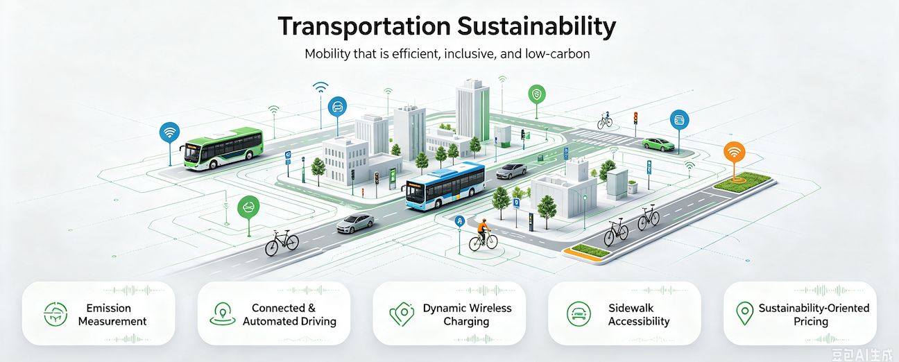 Overview of transportation sustainability research