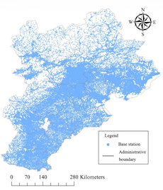 Travel demand between transportation hubs in an urban agglomeration